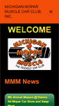 Mobile Screenshot of michiganmoparmuscle.com